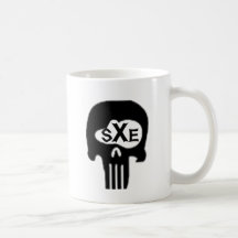cráneo del sXe Tazas