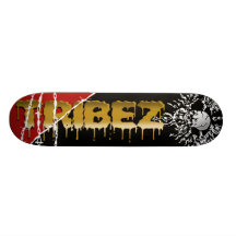 cráneo del tribez atado con alambre patín personalizado