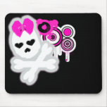Cráneo femenino Mousepad