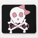 Cráneo femenino Mousepad