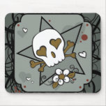 Cráneo Mousepad del tatuaje
