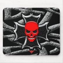 Cráneo Mousepad maltés Tapetes De Ratón