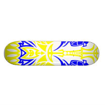 Cráneo Pinstriping Monopatin Personalizado