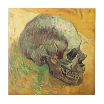 Cráneo por todavía de Vincent van Gogh impresionis azulejos