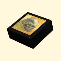 Cráneo por todavía de Vincent van Gogh impresionis cajas de regalo