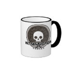 Cráneo punky lindo Washington D.C. Mug Taza De Café