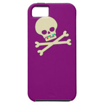 cráneo y huesos iPhone 5 Case-Mate coberturas