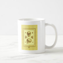 Cráneos antiguos tazas
