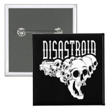 Cráneos de DISASTROID Pin