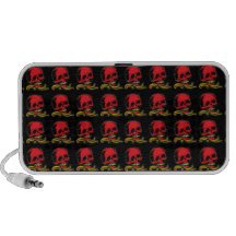 Cráneos decorativos del vintage adaptable mp3 altavoz