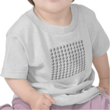 Cráneos Jawless, modelo blanco y negro Camisetas