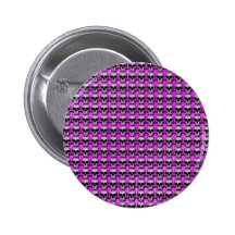Cráneos - rosa pins