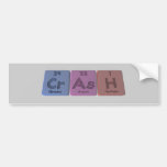 Crash-Cr-As-H-Chromium-Arsenic-Hydrogen.png Pegatina De Parachoque