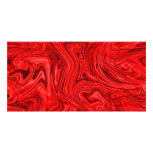 crazy_red_swirlz tarjeta fotográfica