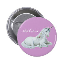 Crea el botón redondo del unicornio pin