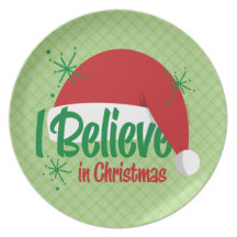 Crea en placa del navidad plato de comida