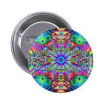 Creatrip cósmico - diseño trippy psicodélico pins