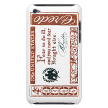 Credo 1960 del americano de Benjamin Franklin iPod Touch Fundas