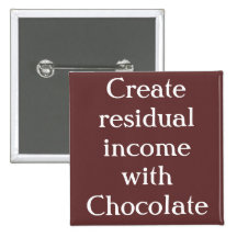 Cree el chocolate RESIDUAL del incomeWith Pins