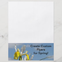 ¡Cree los aviadores de encargo para la primavera!  Flyer A Todo Color
