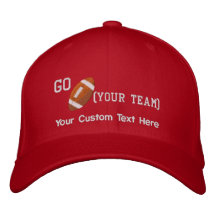 Cree su propio casquillo del fútbol gorras bordadas