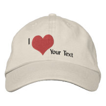 Cree su propio casquillo gorra bordada