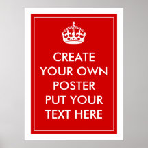 Cree su propio poster