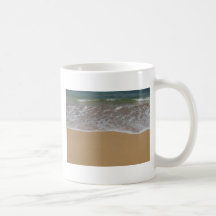 Cree su propio tema de la playa tazas de café