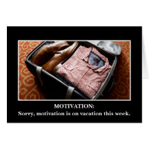 Cree un regalo de encargo del demotivational felicitacion 