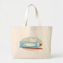 Crema dental y cepillo bolsa de mano