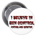 Creo en control de armas pin