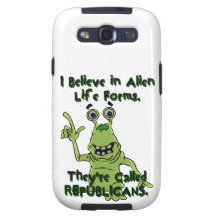 Creo en las formas de vida extranjeras, republican