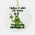 Creo en las formas de vida extranjeras, republican ornamentos de reyes magos