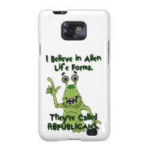 Creo en las formas de vida extranjeras, republican samsung galaxy s2 carcasa