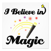creo en magia invitaciones personalizada