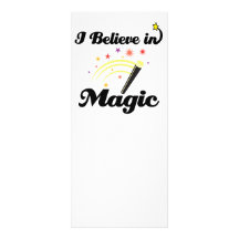 creo en magia tarjeta publicitaria personalizada