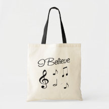 Creo en música bolsas