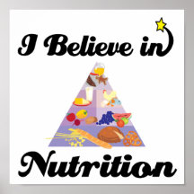creo en nutrición poster