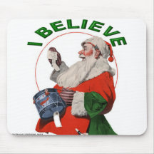 CREO EN PAPÁ NOEL ALFOMBRILLA DE RATÓN