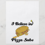 creo en submarinos de la pizza tarjetón