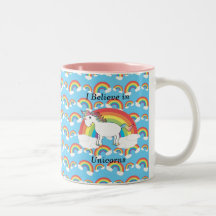 Creo en unicornios taza de café