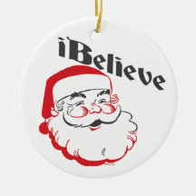 Creo los ornamentos de la foto de Santa Ornamentos De Navidad