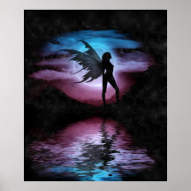 Crepúsculo al poster de la luz de las estrellas