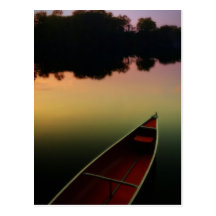 Crepúsculo en la mina tarjetas postales