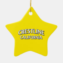 Crestline California Ornamentos De Navidad