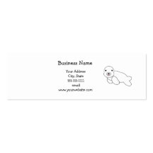 Cría de foca linda tarjetas de negocios