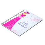 Criada de la dama de honor del cuaderno del diario cuadernos