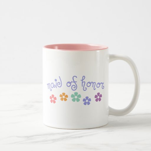 Criada de la Femenino-Señal del honor Tazas De Café