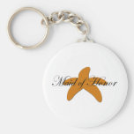 Criada de las estrellas de mar del azúcar del hono llaveros personalizados