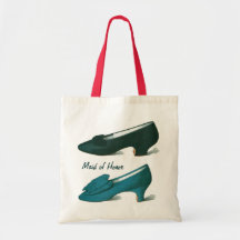 Criada de los tacones altos del favor del boda del bolsa